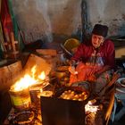 Marktfrau (Indigena) in Quetzaltenango Guatemala