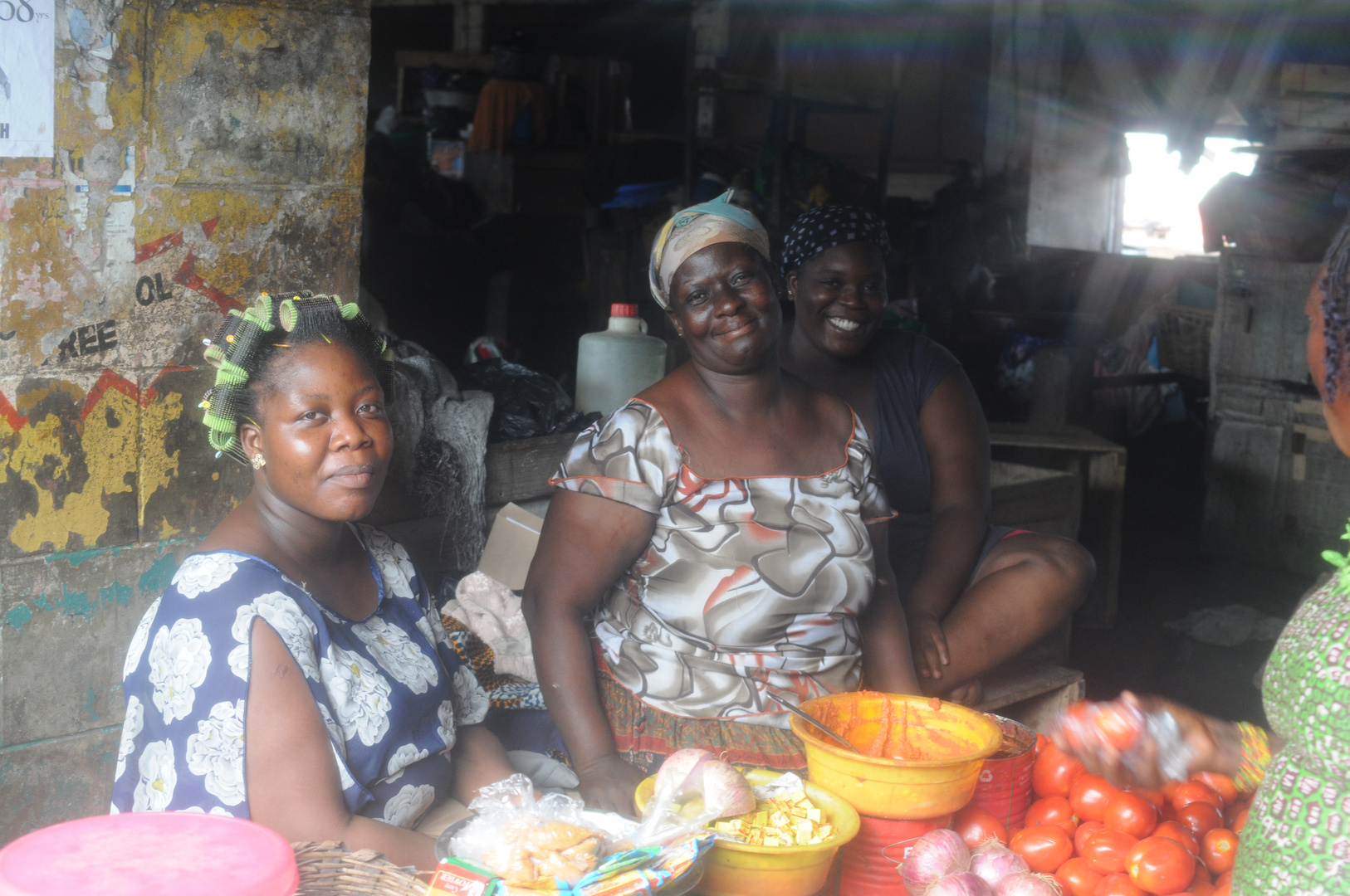 Marktfrauen in Accra, Ghana 2009 