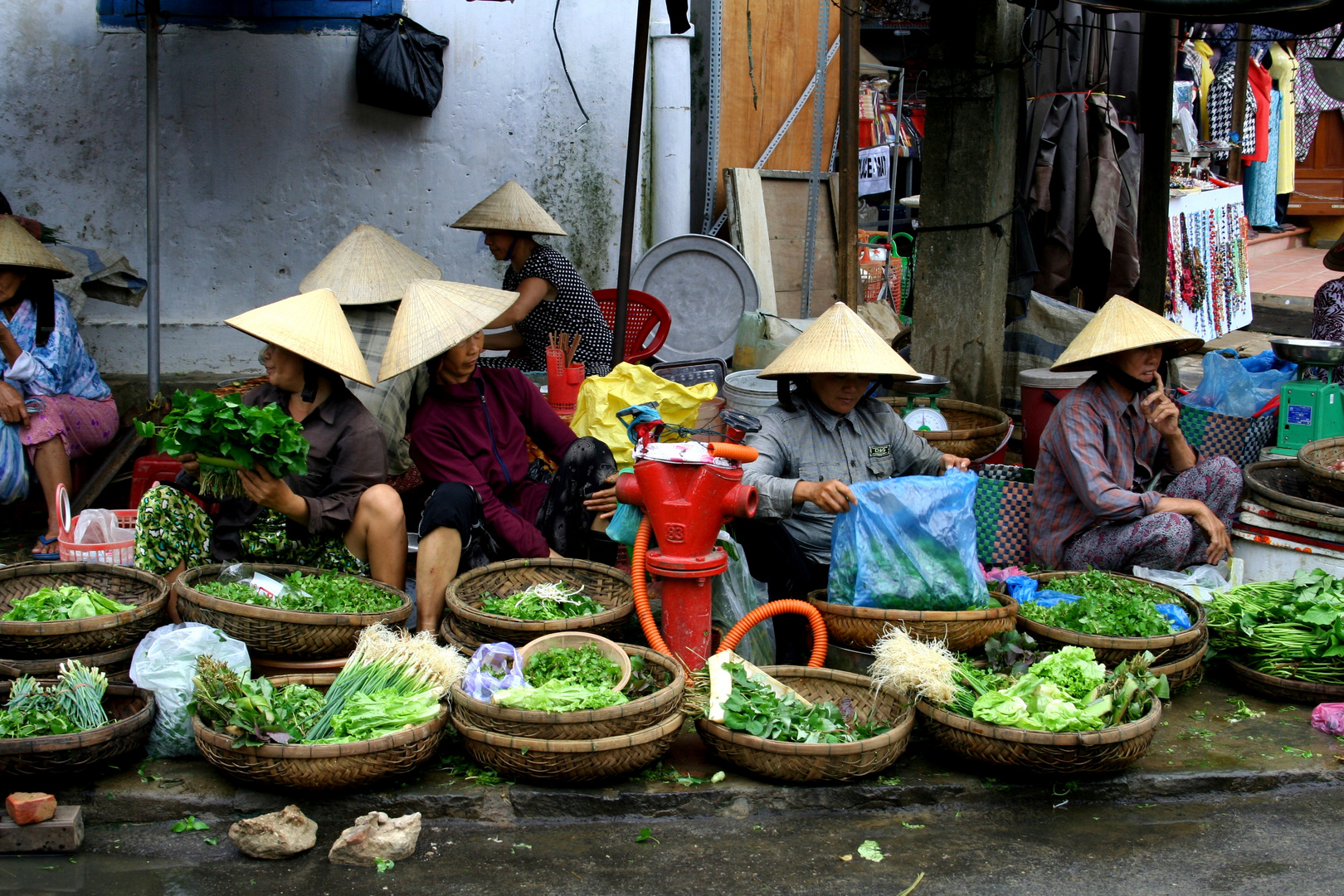 Marktfrauen in Hoi An