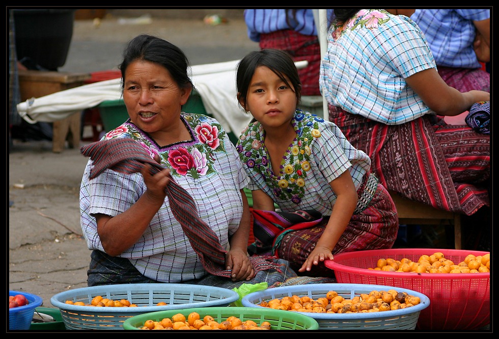 Marktfrauen in San Pedro