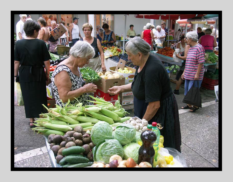 Marktfrauen in Split