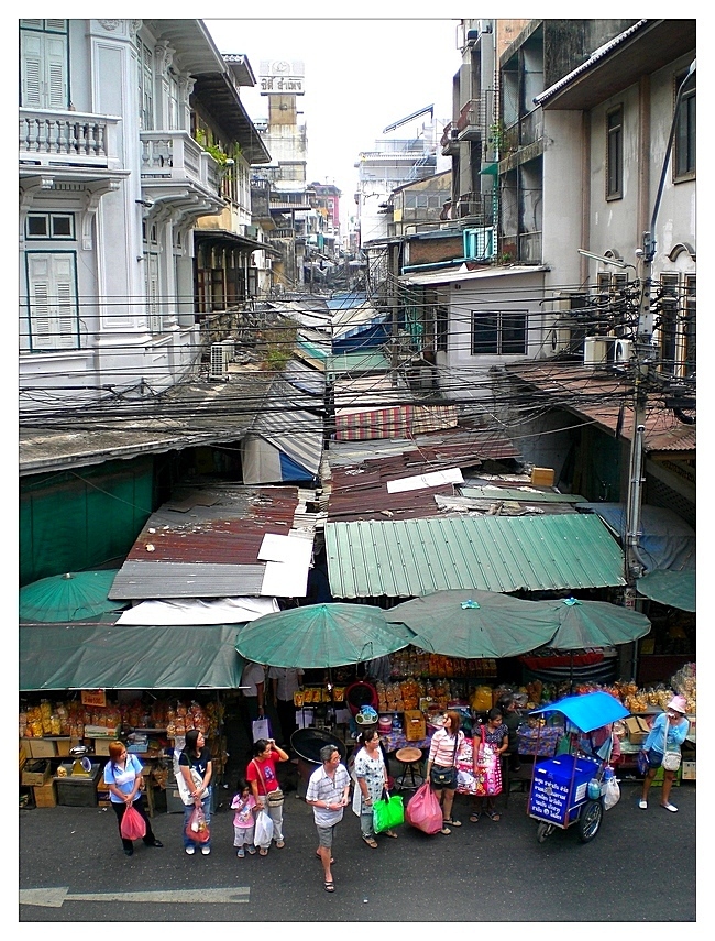 Marktgasse in Chinatown