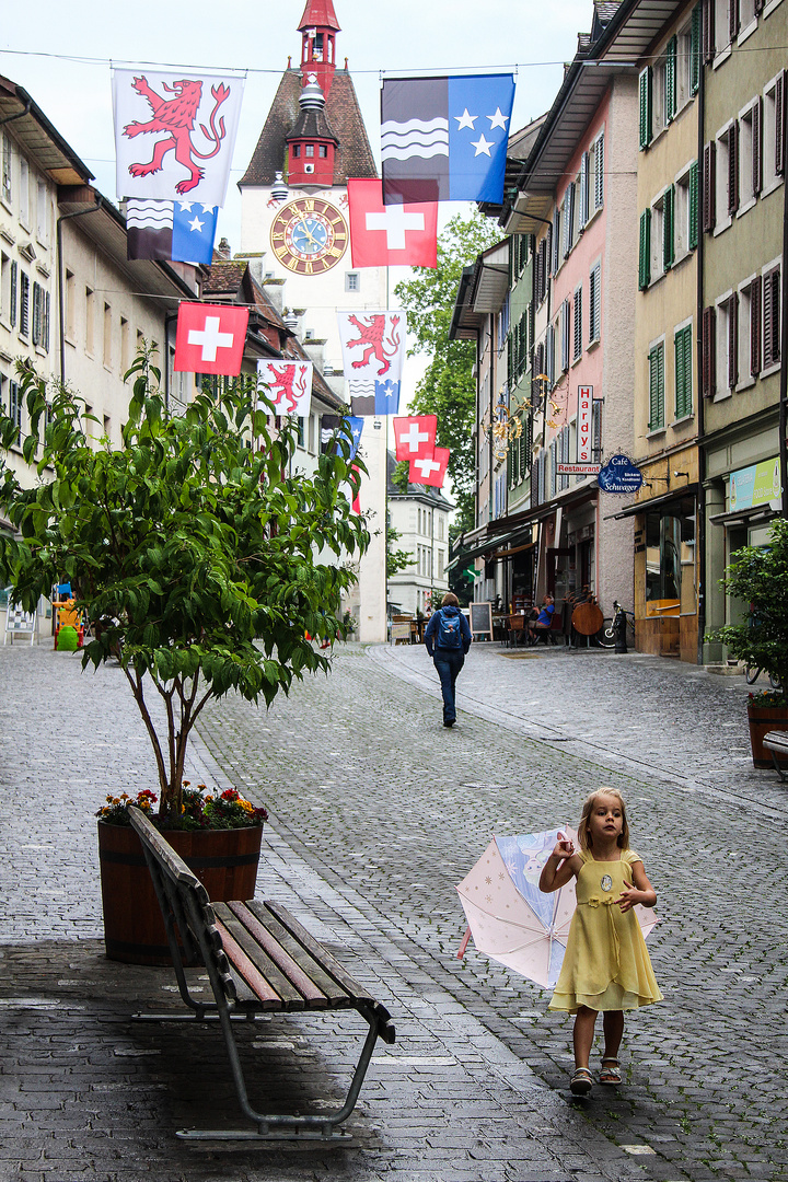 Marktgasse und Spittelturm