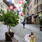 Marktgasse und Spittelturm