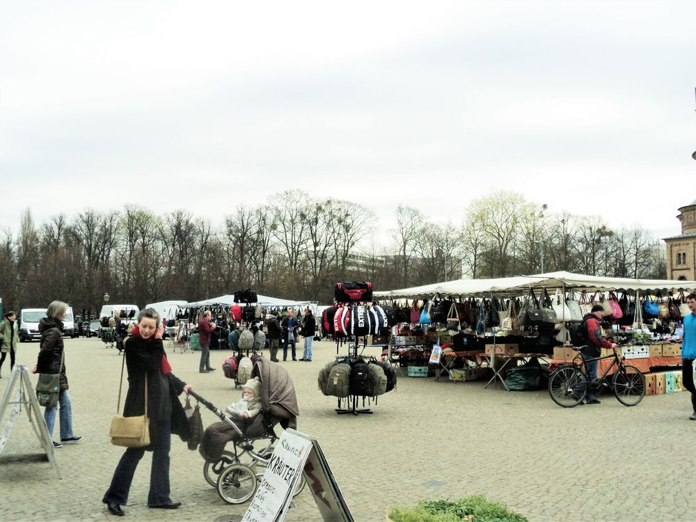 Marktgeschehen in Potsdam