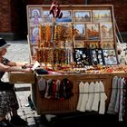 Markthändlerin in Riga.