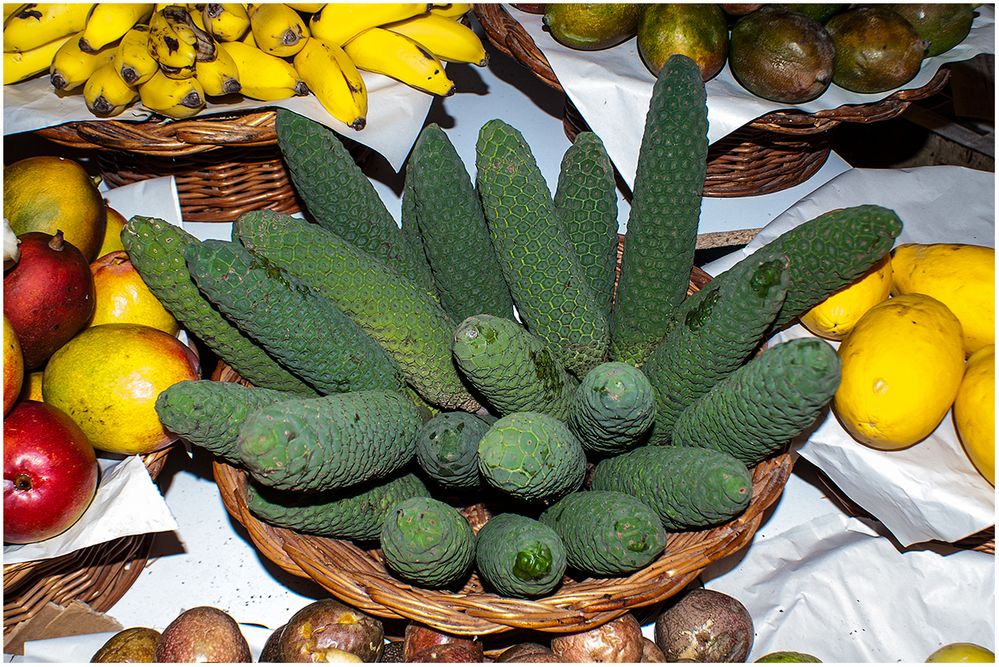 Markthalle Funchal: Ananasbananen