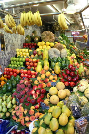 Markthalle in Bacelona