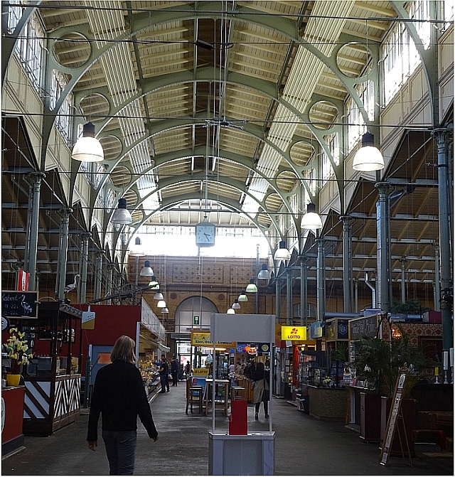 Markthalle in Berlin