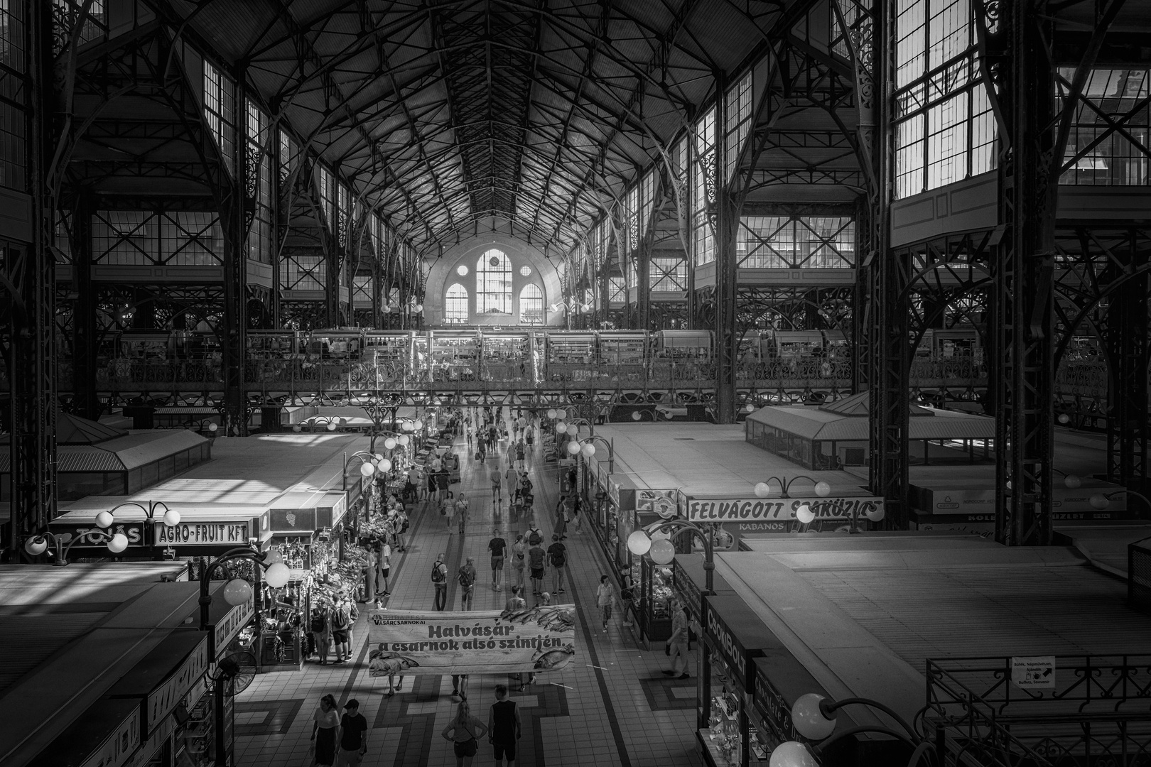 Markthalle in Budapest