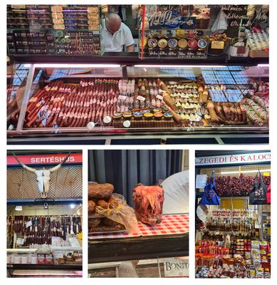 Markthalle in Budapest...