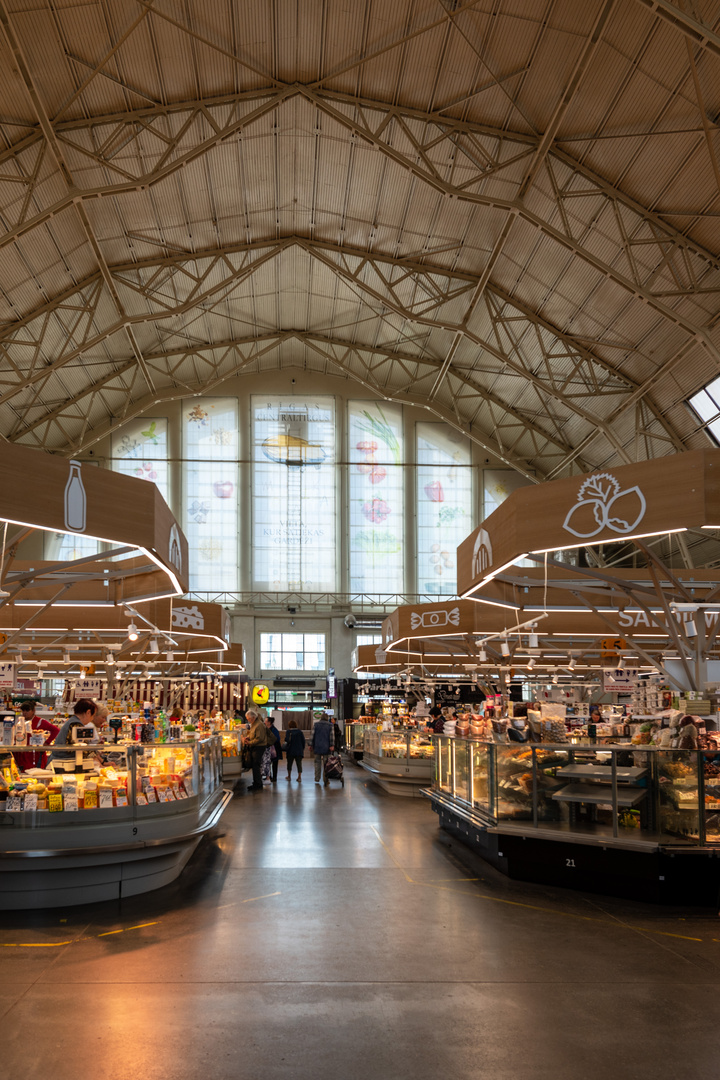 Markthalle in Riga