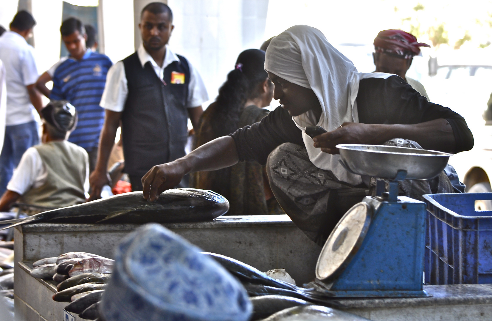 Markthalle in Salalah / Oman