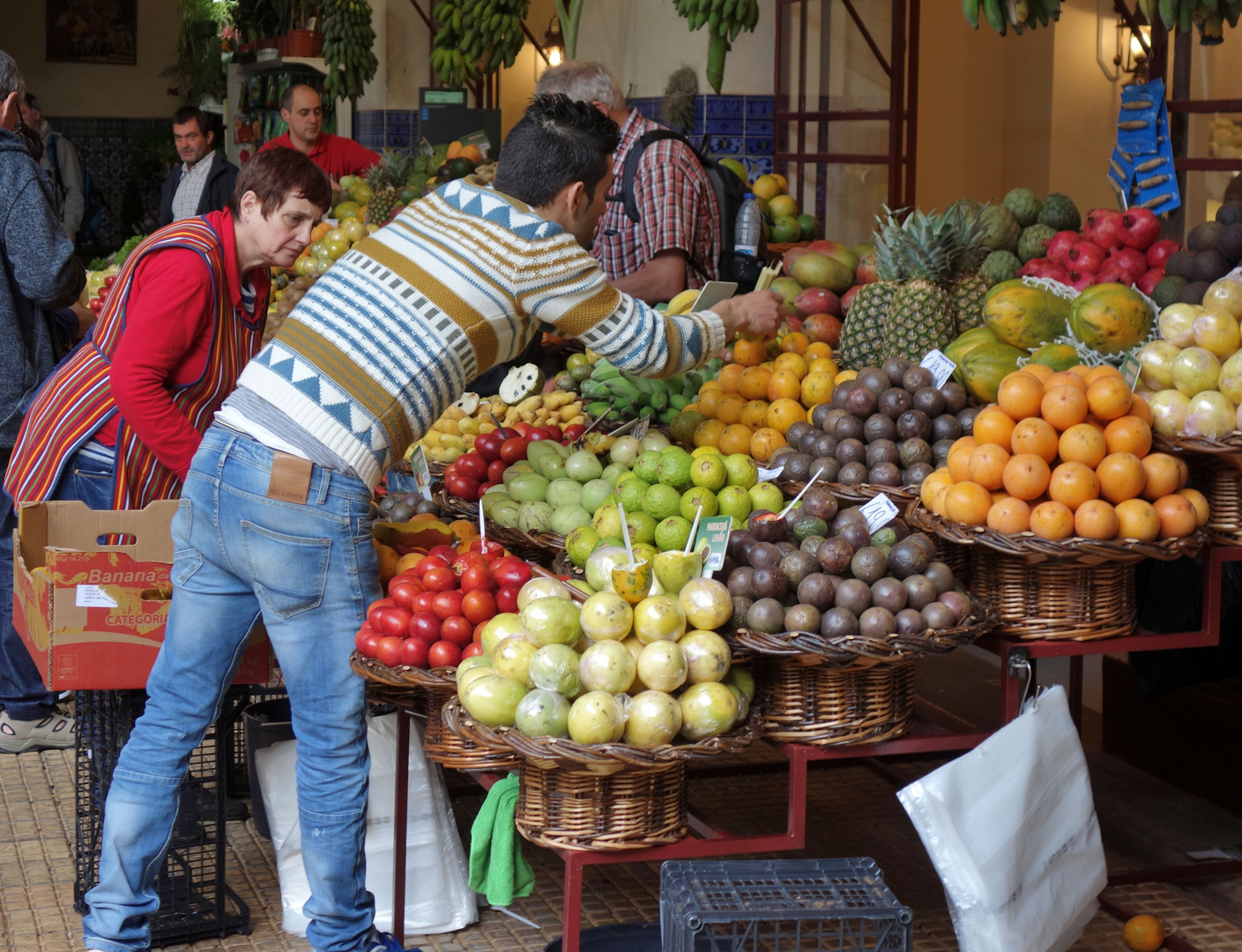 Markthalle (Mercado) in Funchal/Madeira