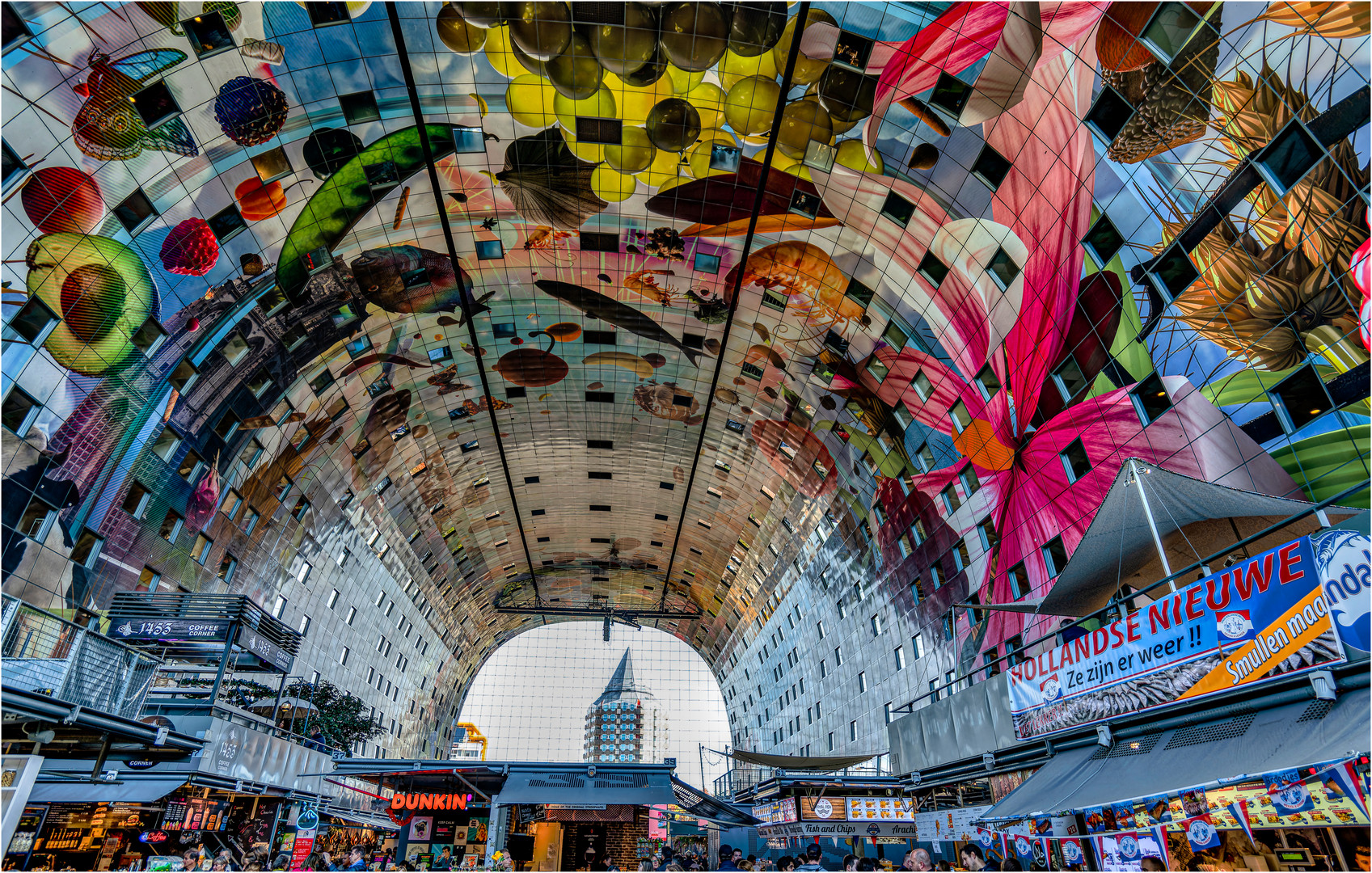 Markthalle Rotterdam Luftraum