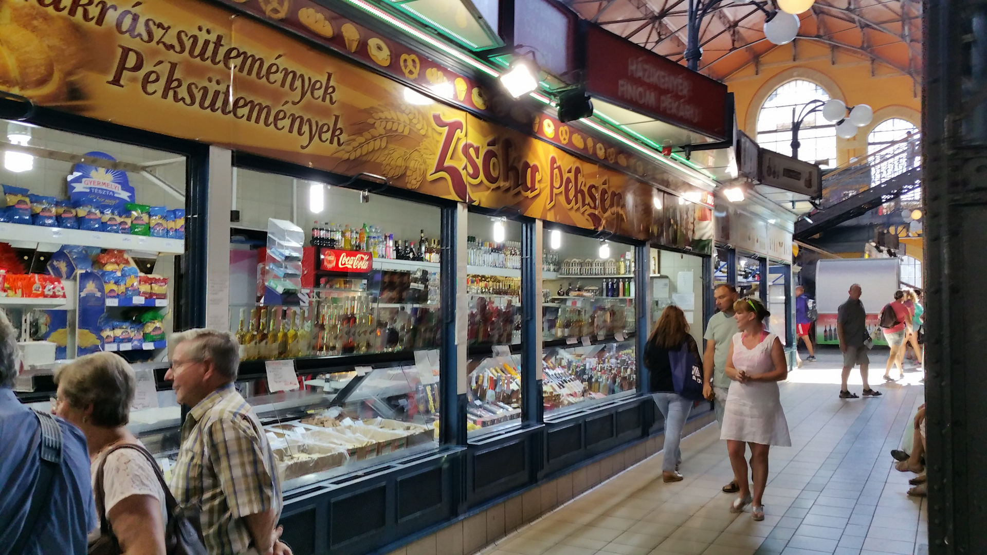 Markthalle von Budapest