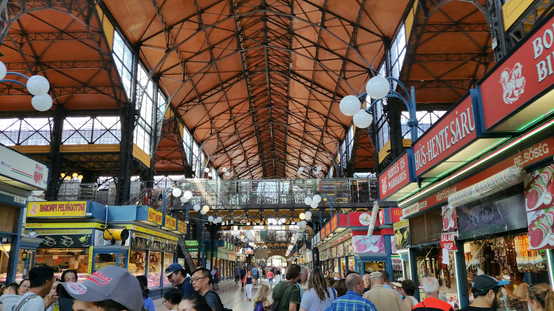 Markthalle von Budapest