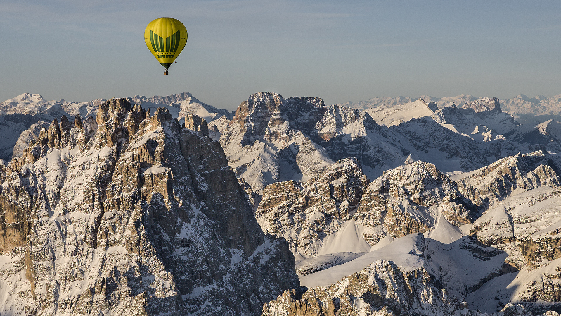 Marktkauf-Pilot Jens Klähn über den Sextener Dolomiten
