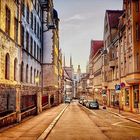 Marktkirche Halle (Saale) - Blick von der Rathausstraße 