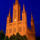 Marktkirche in Wiesbaden bei Nacht