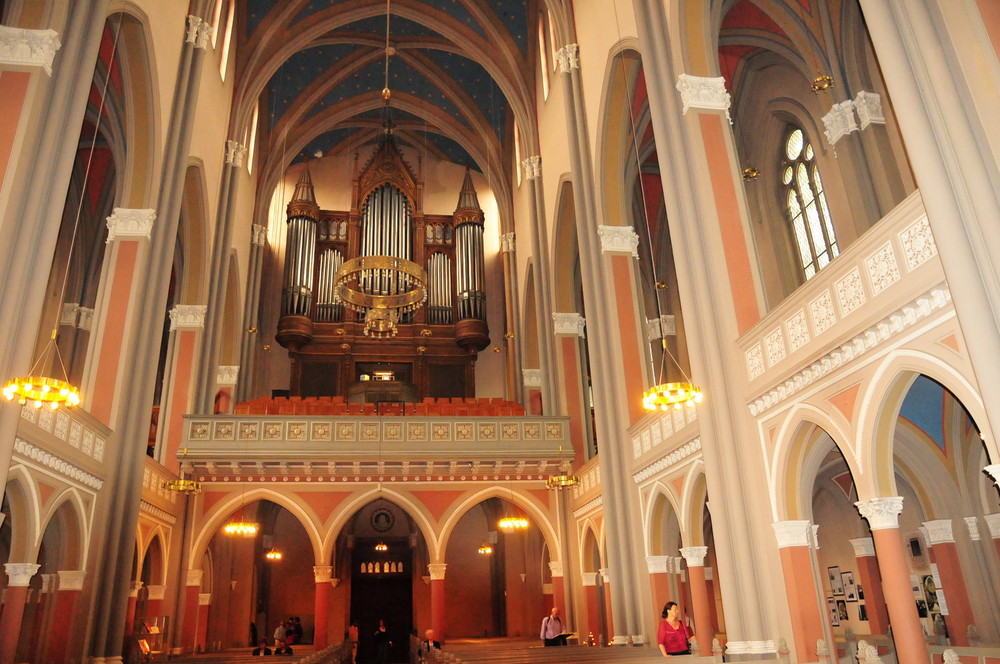 Marktkirche mit Orgel in Wiesbaden