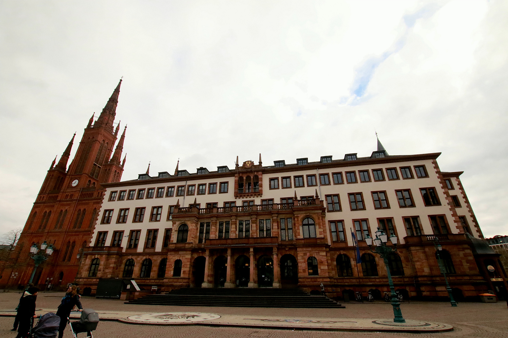 Marktkirche und Rathaus