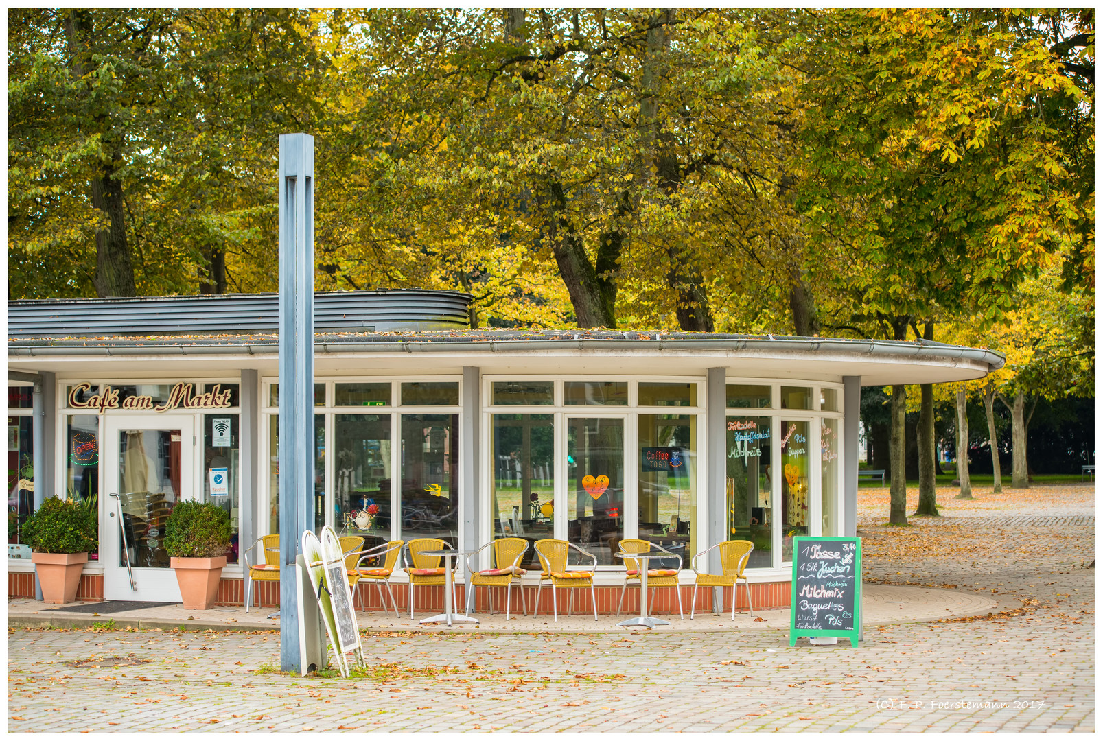 Marktpavillon in Norden