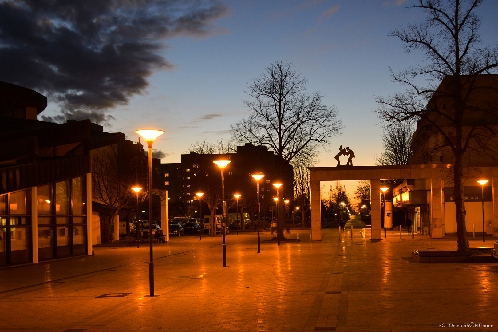 Marktplatz am Abend