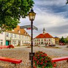 Marktplatz Angermu?nde Uckermark 29.07.2022