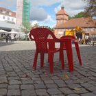 Marktplatz aus Kinderperspektive