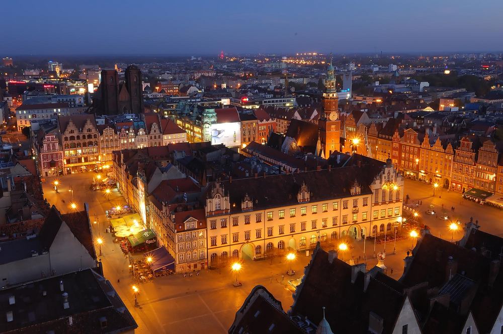 Marktplatz Breslau Foto Bild Europe Poland Poland Czech Republic Bilder Auf Fotocommunity