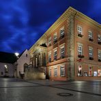 Marktplatz - Detmold zur Blauen Stunde