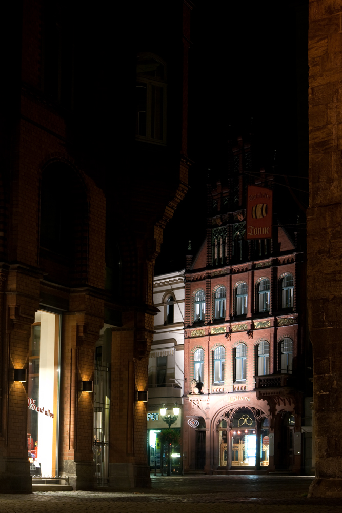 Marktplatz durch die Gasse