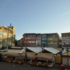 Marktplatz früh morgens