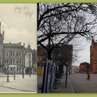 Marktplatz gestern und heute  