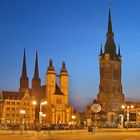 Marktplatz Halle (Saale); noch mit Olympiaambitionen