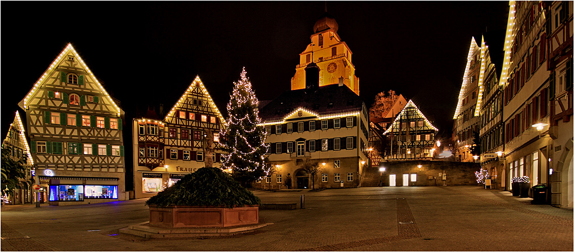Marktplatz Herrenberg (III) Foto & Bild architektur, profanbauten