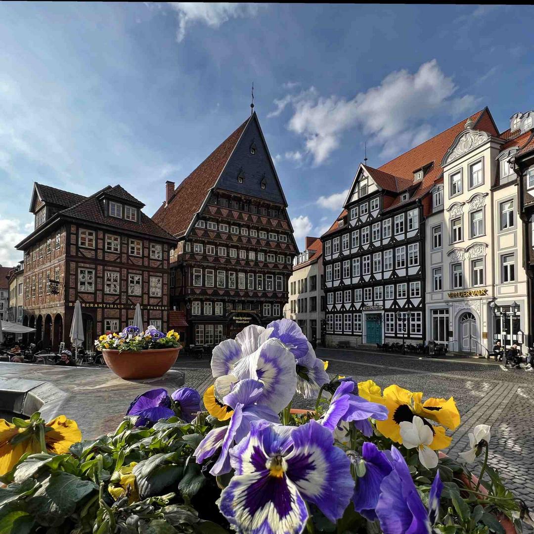 Marktplatz Hildesheim - März 2022