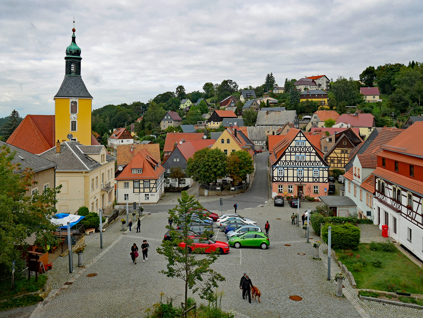 Marktplatz Hohnstein