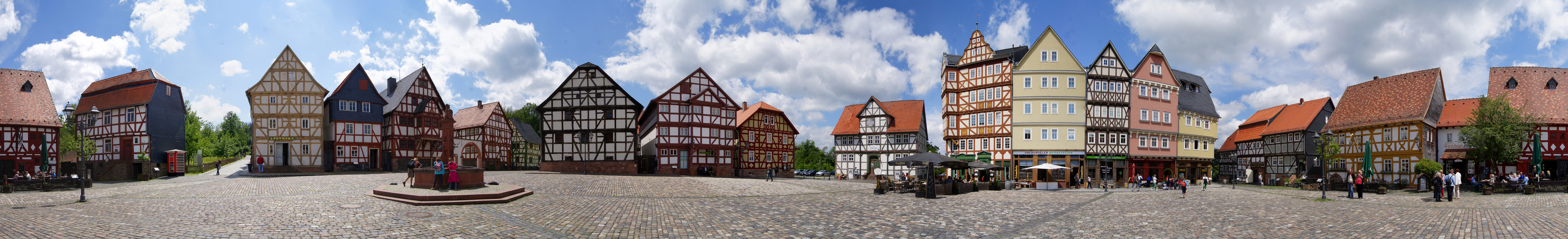 Marktplatz im Hessenpark