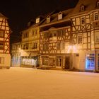 Marktplatz im Winter