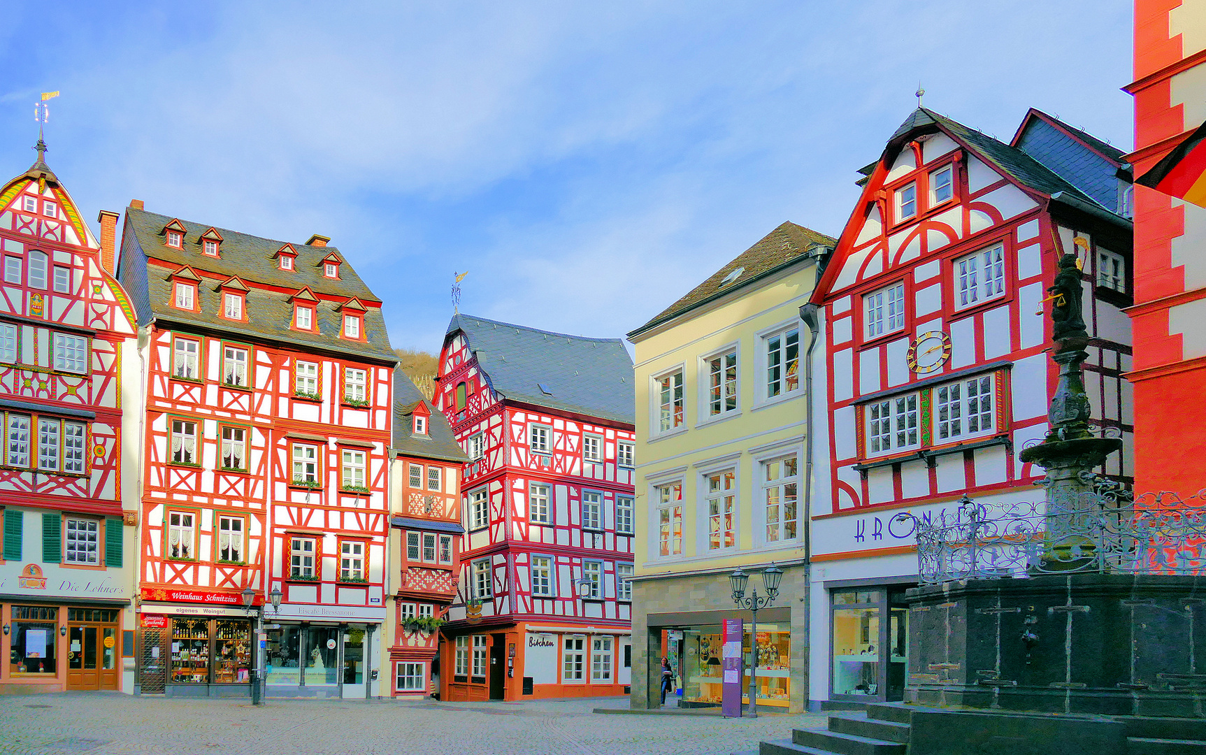 Marktplatz in Bernkastel-Kues