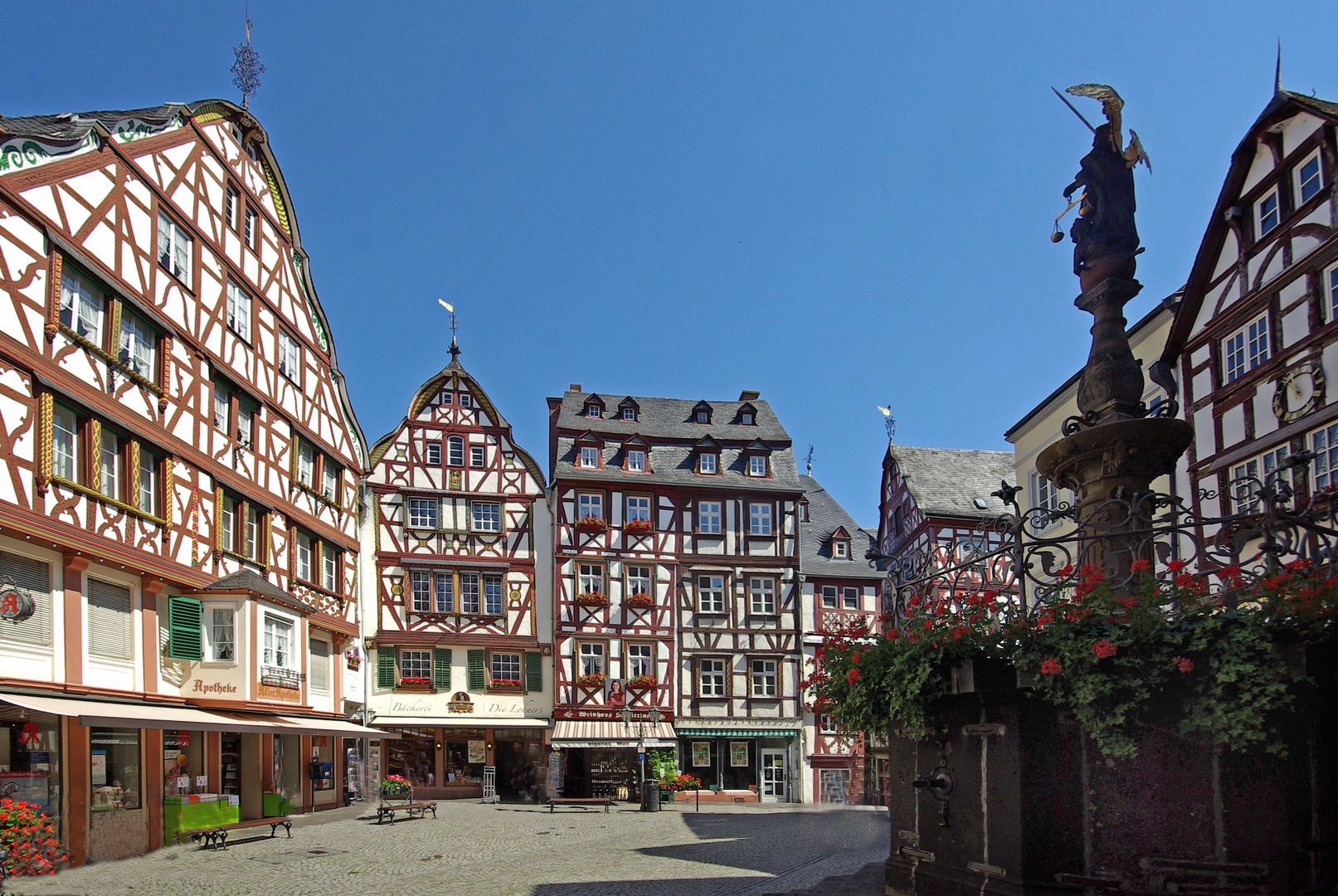 Marktplatz in Bernkastel-Kues