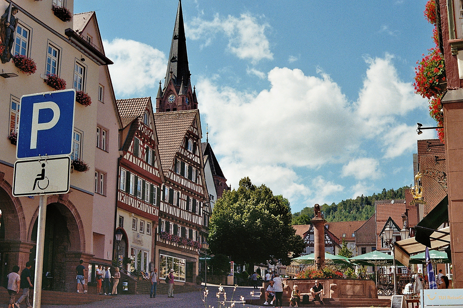 Marktplatz in Calw (2)