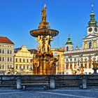 Marktplatz in Ceské Budejovice / Budweis