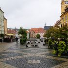 Marktplatz in Cheb (Tschechien)  III    03.10.2019