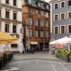 Marktplatz in der Altstadt von Warschau