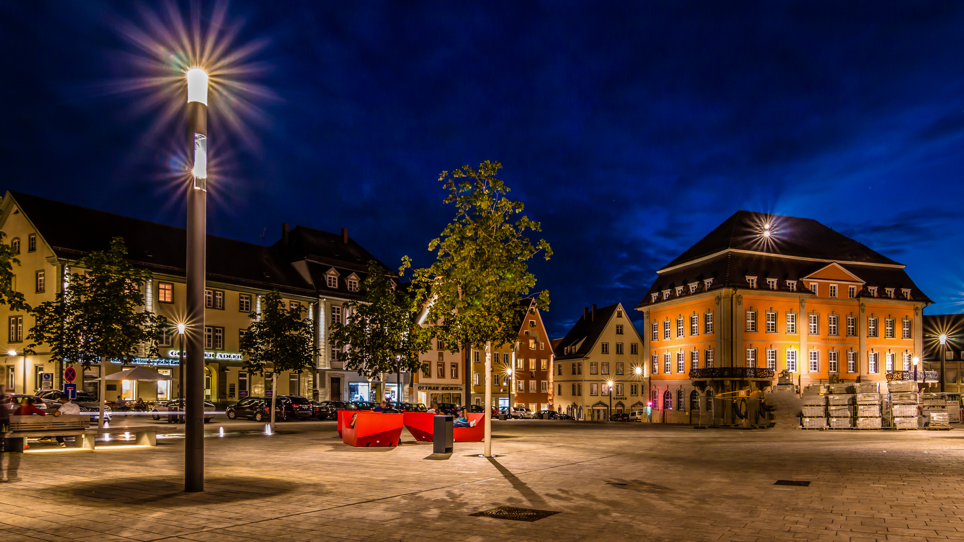 Marktplatz in Ellwangen