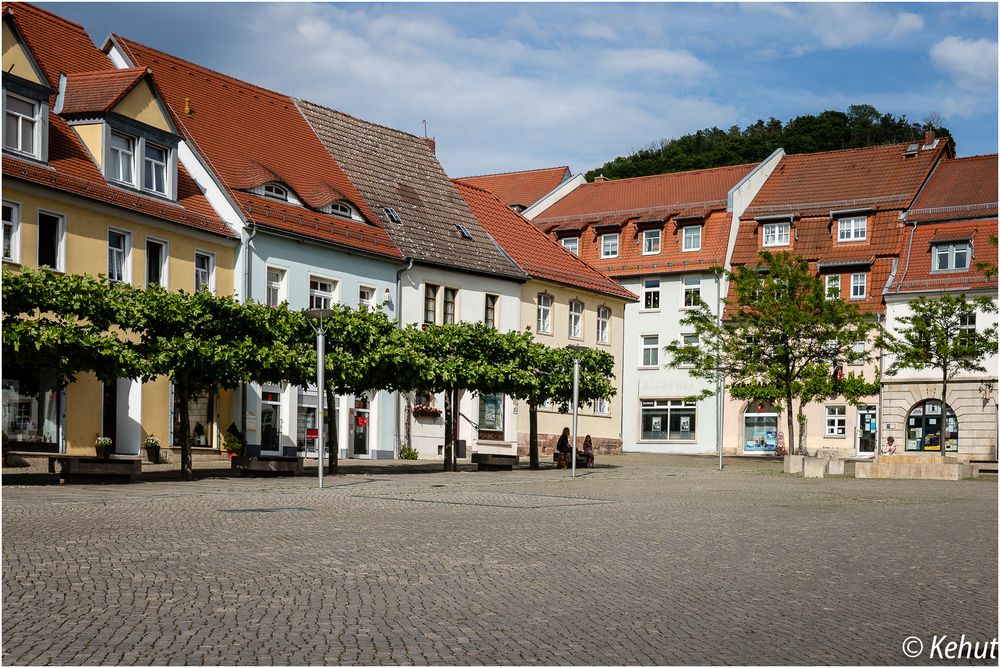 Marktplatz in Freyburg / Unstrut