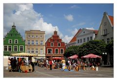 Marktplatz in Güstrow